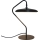 Nordlux - LED настольная лампа ARTIST LED/15W/230V чёрная