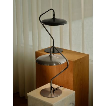Nordlux - LED настольная лампа ARTIST LED/15W/230V чёрная