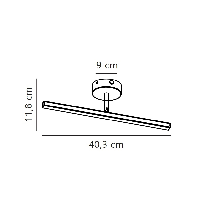 Nordlux - LED Підсвітка для дзеркала для ванної IP LED/6,2W/230V IP44 40 см білий
