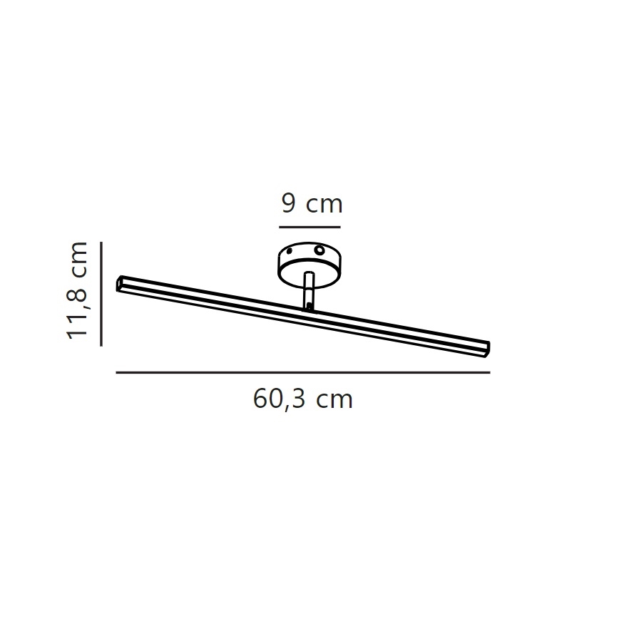 Nordlux - LED Підсвітка для дзеркала для ванної IP LED/7,2W/230V IP44 60 см білий