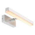 Nordlux - LED Підсвітка для дзеркала з регулюванням яскравості для ванної кімнати OTIS LED/14W/230V IP44 40 см срібний