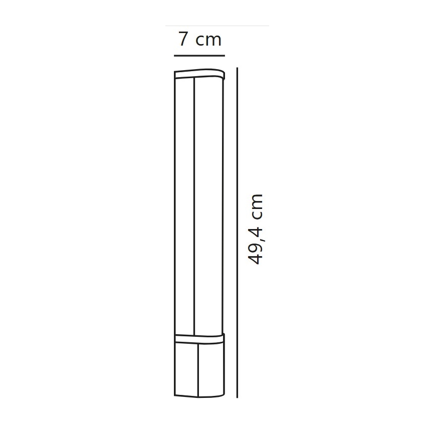 Nordlux - Світильник під шафу з розеткою MALAIKA LED/6W/230V 3000K IP44 білий