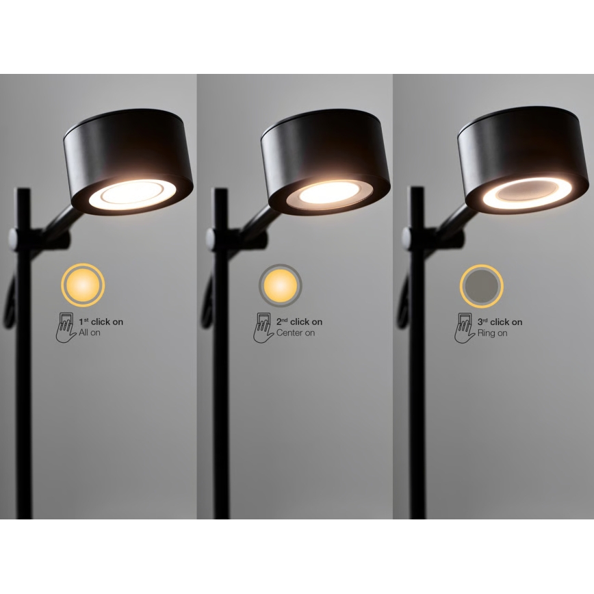 Nordlux - LED-підвісна люстра з регульованою яскравістю на тросі CLYDE LED/4W/230V