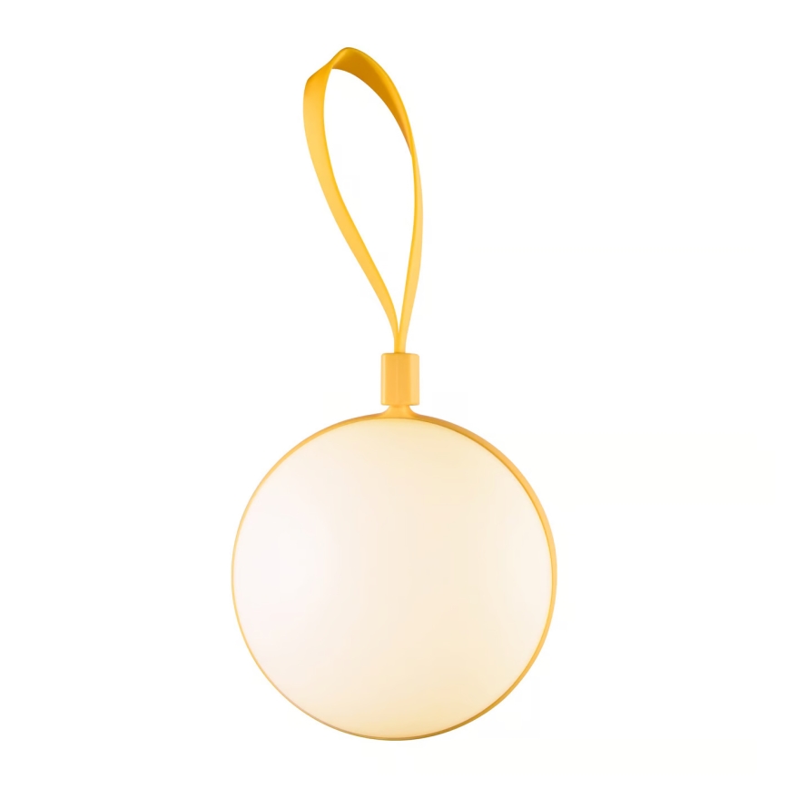 Nordlux - LED Портативна акумуляторна лампа LED/1W/3,7V IP54 1500 mAh жовта