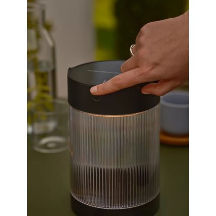 Nordlux - LED солнечный светильник COUPAR LED/3,2W/3,7V черный