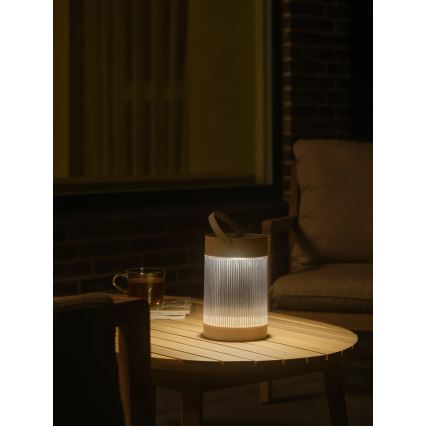 Nordlux - LED солнечный светильник COUPAR LED/3,2W/3,7V бежевый