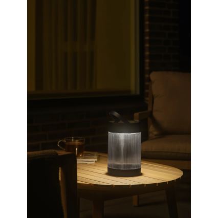 Nordlux - LED солнечный светильник COUPAR LED/3,2W/3,7V черный