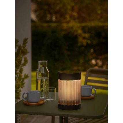 Nordlux - LED солнечный светильник COUPAR LED/3,2W/3,7V черный