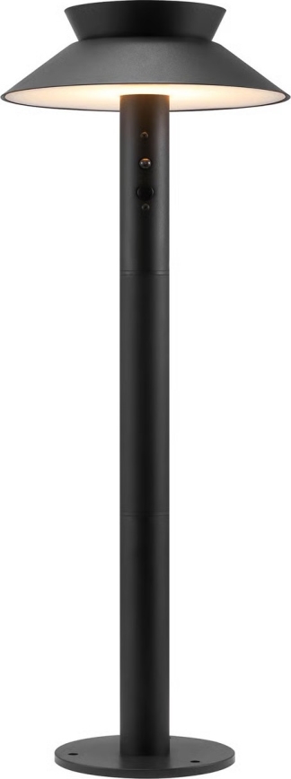 Nordlux - LED солнечный светильник с датчиком LED/5W/3,7V IP44 чёрный