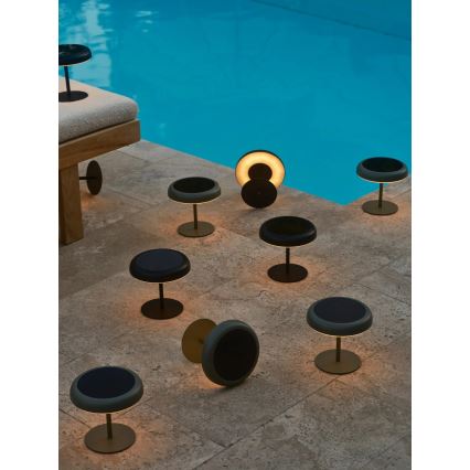 Nordlux - LED сонячна лампа ELMER LED/2W/3,7V IP44 зелена