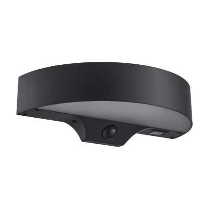 Nordlux - Світильник на сонячних батареях з LED і сенсором MONAY LED/5W/5V 3000K IP44 2000 mAh чорний