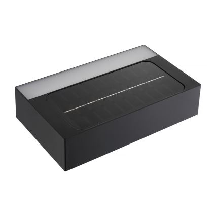 Nordlux - Світильник на сонячних батареях з LED і сенсором MONAY LED/5W/5V 3000K IP44 2000 mAh чорний