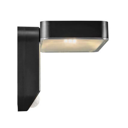 Nordlux - Світильник на стіну з LED-сонячною панеллю та сенсором RICA LED/5W/3,7V IP44 2200 mAh квадратний