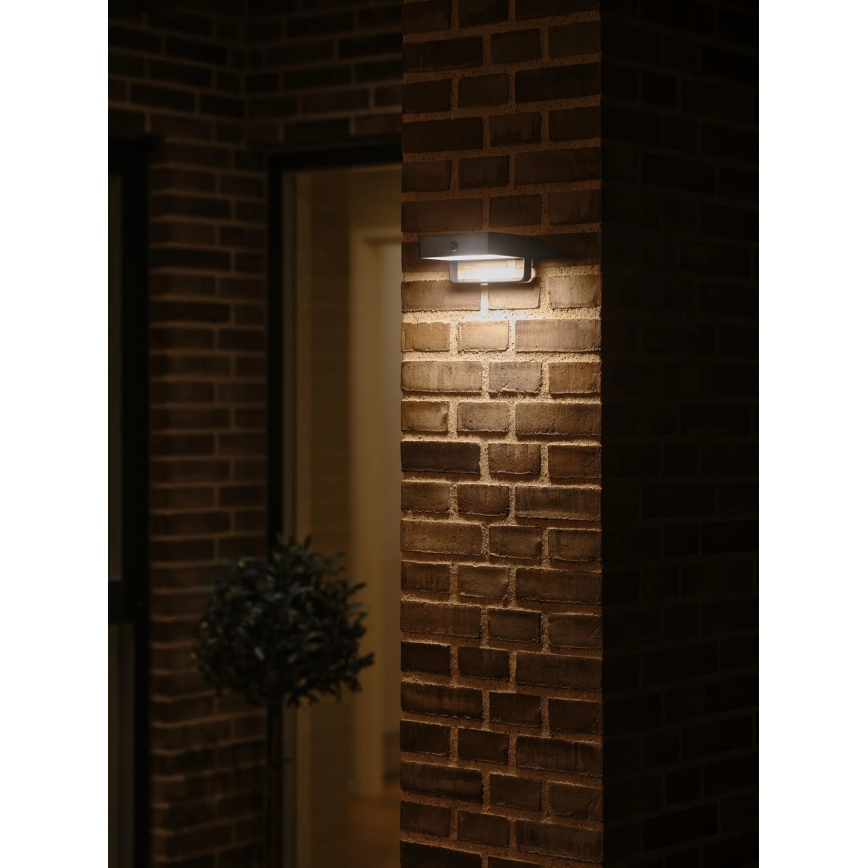 Nordlux - LED Сонячний настінний світильник SAULIO LED/4,45W/3,7V IP44