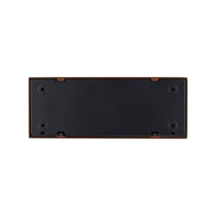 Nordlux - LED сонячний світильник із датчиком MARCELLIO LED/5W/5V IP54 2200 mAh коричневий