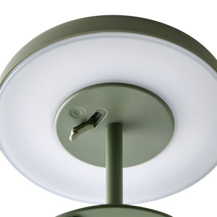 Nordlux - LED сонячна лампа ELMER LED/2W/3,7V IP44 зелена