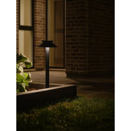Nordlux - LED сонячна лампа з датчиком LED/5W/3,7V IP44 чорна