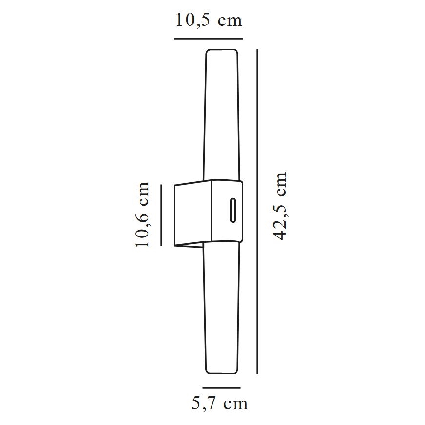 Nordlux - LED-светильник для зеркала в ванной HELVA LED/9W/230V IP44