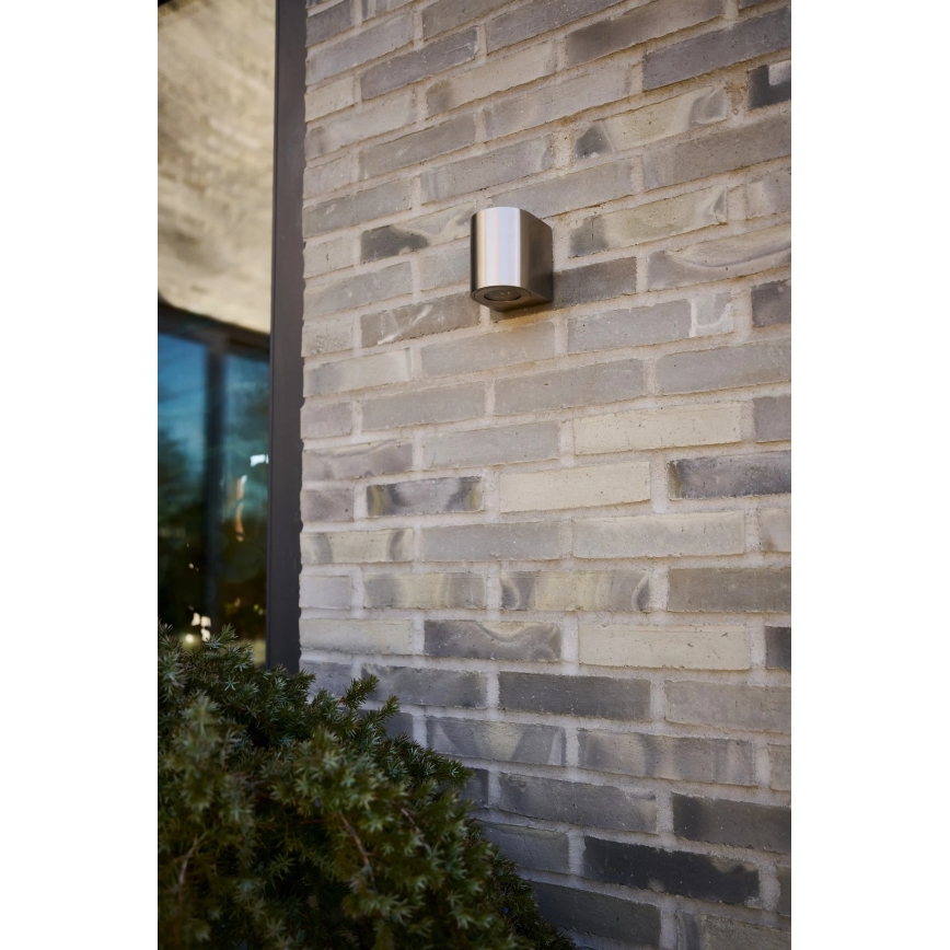 Nordlux - LED уличный настенный светильник CANTO 2xLED/6W/230V IP44 из нержавеющей стали