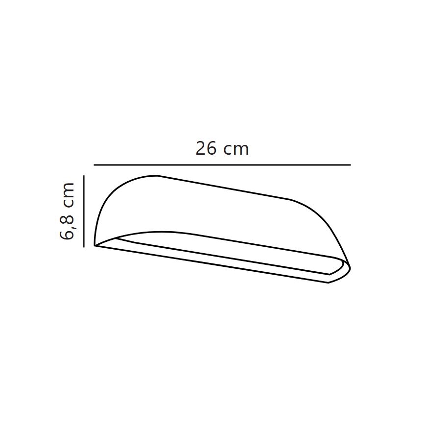 Nordlux - LED уличный настенный светильник FRONT LED/9,5W/230V IP44