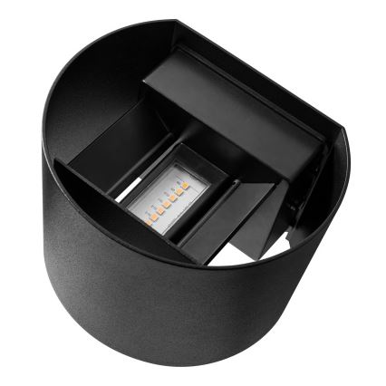 Nordlux - LED уличный настенный светильник MILDA LED/4,9W/230V IP44 чёрный