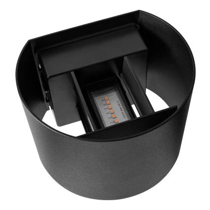 Nordlux - LED уличный настенный светильник MILDA LED/4,9W/230V IP44 чёрный