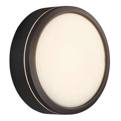 Nordlux - LED Вуличний настінний світильник з регулюванням яскравості AVA SMART LED/9,5W/230V 2700K IP54 чорний