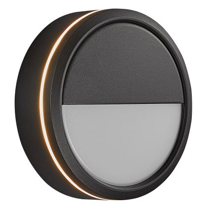 Nordlux - LED Вуличний настінний світильник з регулюванням яскравості AVA SMART LED/9,5W/230V 2700K IP54 чорний