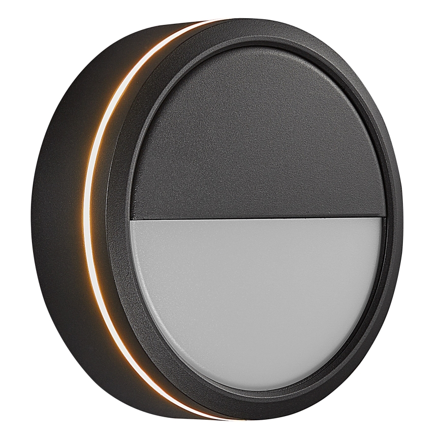 Nordlux - LED Вуличний настінний світильник з регулюванням яскравості AVA SMART LED/9,5W/230V 2700K IP54 чорний