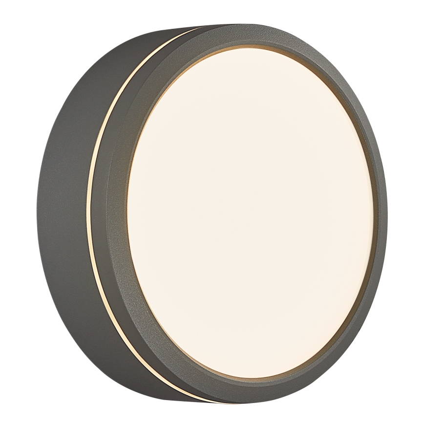 Nordlux - LED Вуличний настінний світильник з регулюванням яскравості AVA SMART LED/9,5W/230V 2700K IP54 сірий