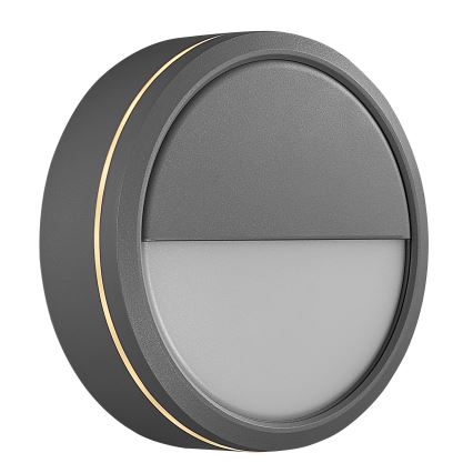 Nordlux - LED Вуличний настінний світильник з регулюванням яскравості AVA SMART LED/9,5W/230V 2700K IP54 сірий