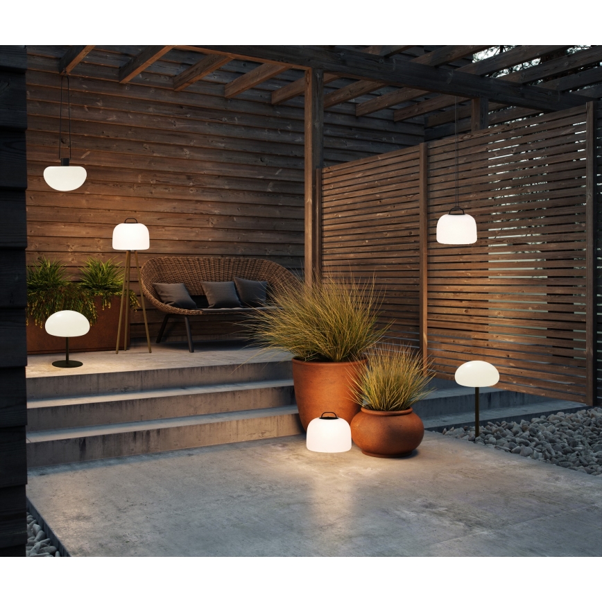 Nordlux - LED Вуличний портативний світильник з регулюванням яскравості KETTLE TO-GO LED/4,8W/3,7V 2x2200 mAh IP65