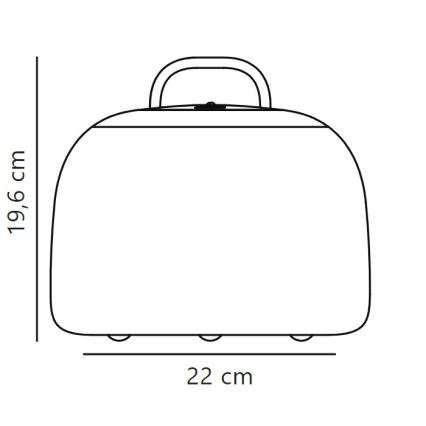 Nordlux - LED Вуличний портативний світильник з регулюванням яскравості KETTLE TO-GO LED/4,8W/3,7V 2x2200 mAh IP65