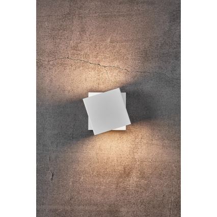 Nordlux - LED димований зовнішній настінний світильник TURN LED/13,8W/230V IP54 білий