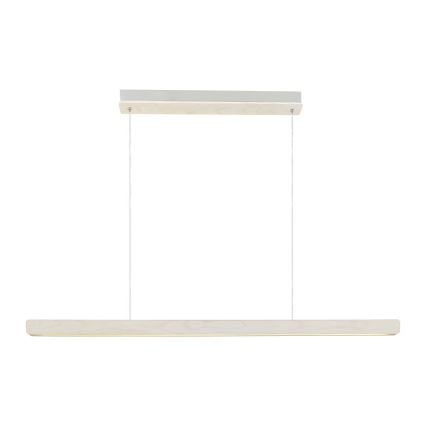 Nordlux - затемнювана LED-підвісна люстра на тросі ILGAS LED/47W/230V 3000K білий/ясен 115 см