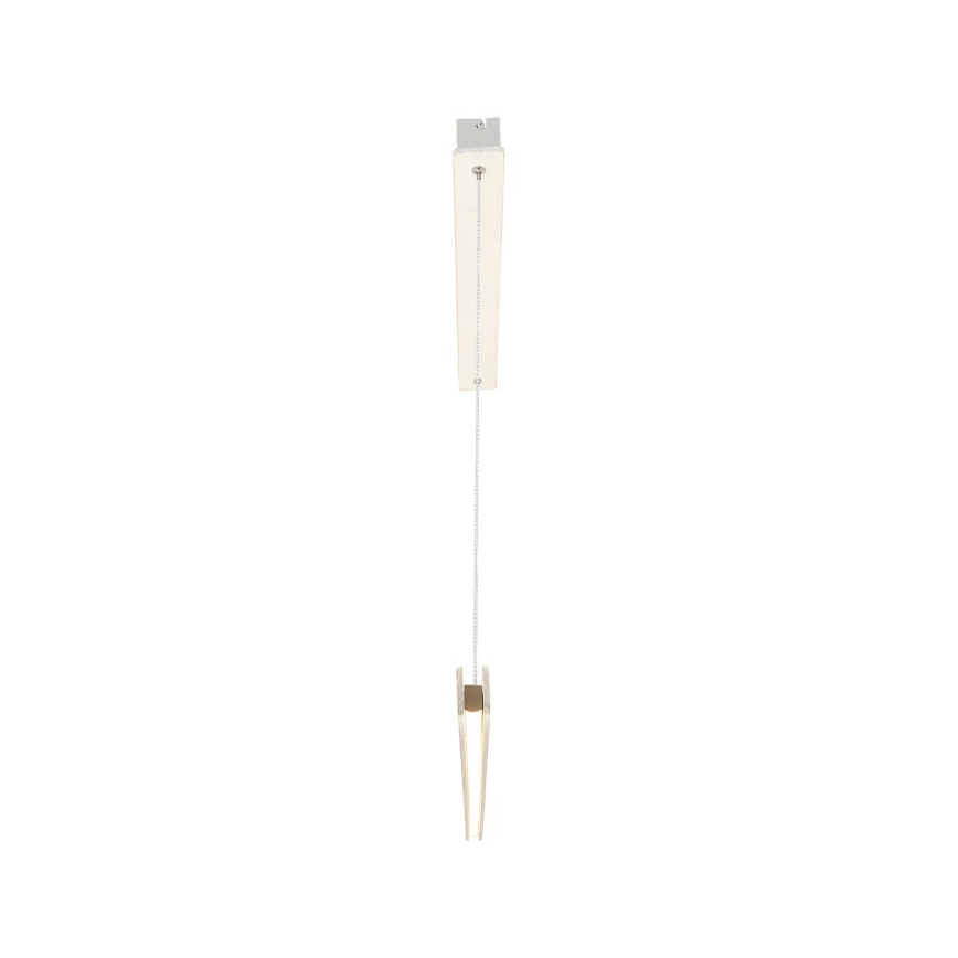 Nordlux - затемнювана LED-підвісна люстра на тросі ILGAS LED/47W/230V 3000K білий/ясен 115 см