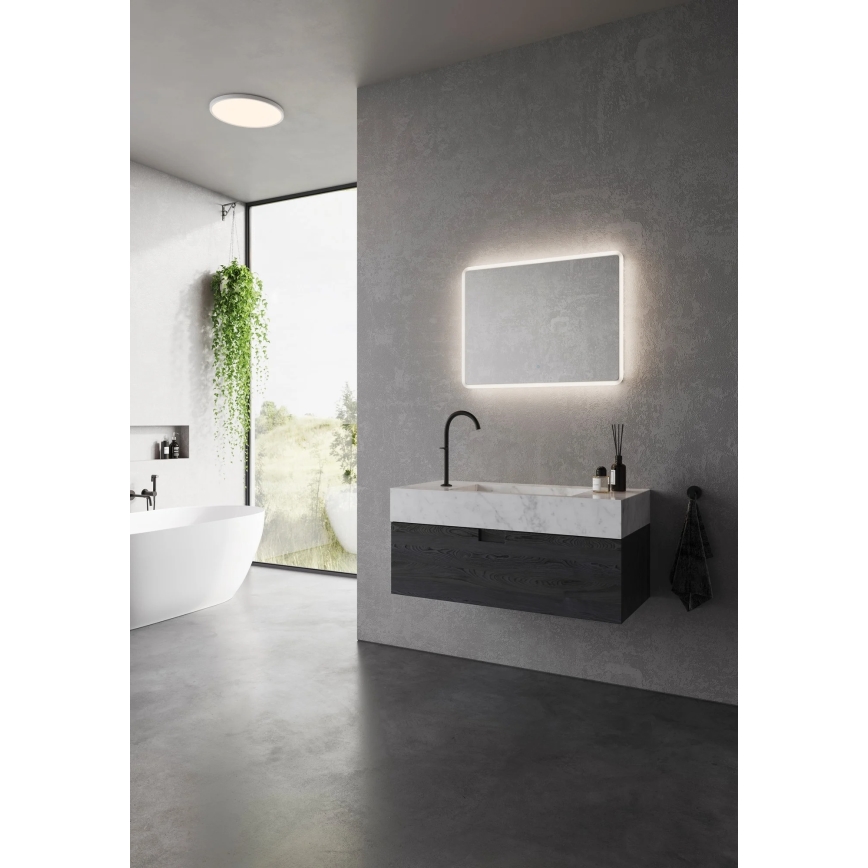 Nordlux - LED-зеркало для ванной с подсветкой DOVINA, 20 Вт / 230 В, 4000 К, 60×80 см, IP44