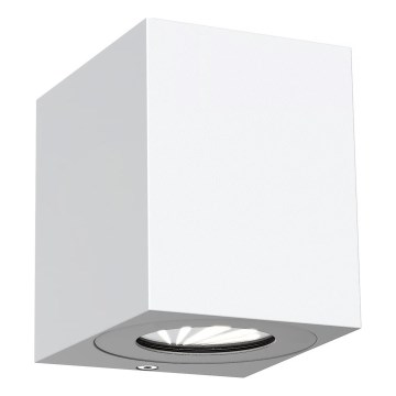 Nordlux - LED зовнішній настінний світильник CANTO 2xLED/6W/230V IP44 білий