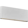 Nordlux - LED зовнішній настінний світильник KINVER LED/10 Вт/230 В IP54 білий