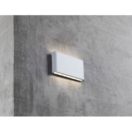 Nordlux - LED Зовнішній настінний світильник KINVER LED/8,5W/230V IP54 білий
