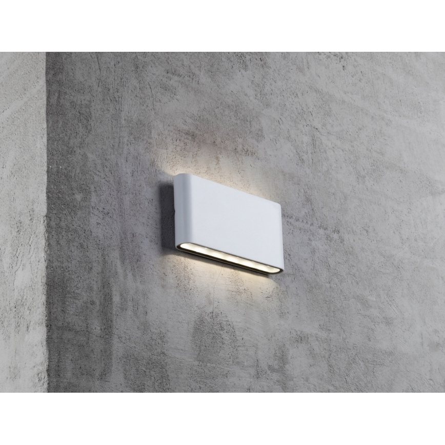 Nordlux - LED Зовнішній настінний світильник KINVER LED/8,5W/230V IP54 білий