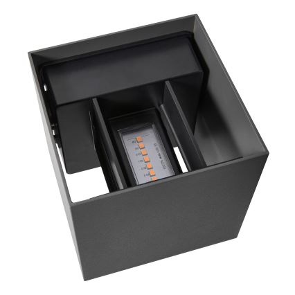 Nordlux - LED зовнішній настінний світильник MILDA LED/4,9Вт/230В IP44 антрацит