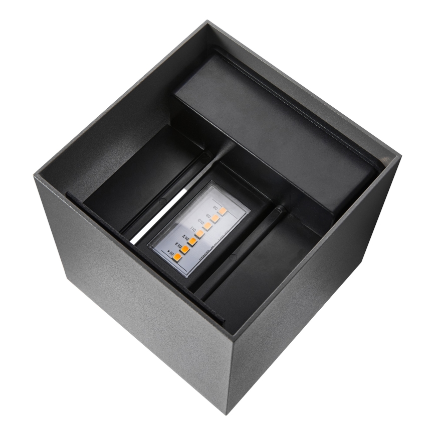 Nordlux - LED зовнішній настінний світильник MILDA LED/4,9Вт/230В IP44 антрацит
