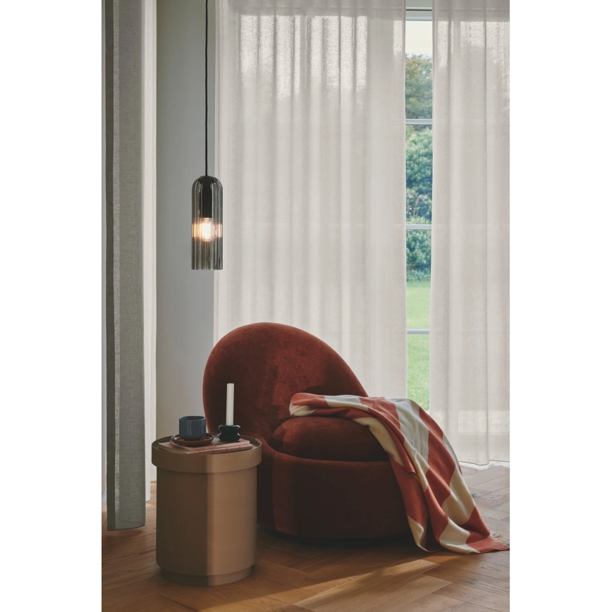 Nordlux - Люстра MIELLA на тросе 1xE27/25W/230V, дымчатая