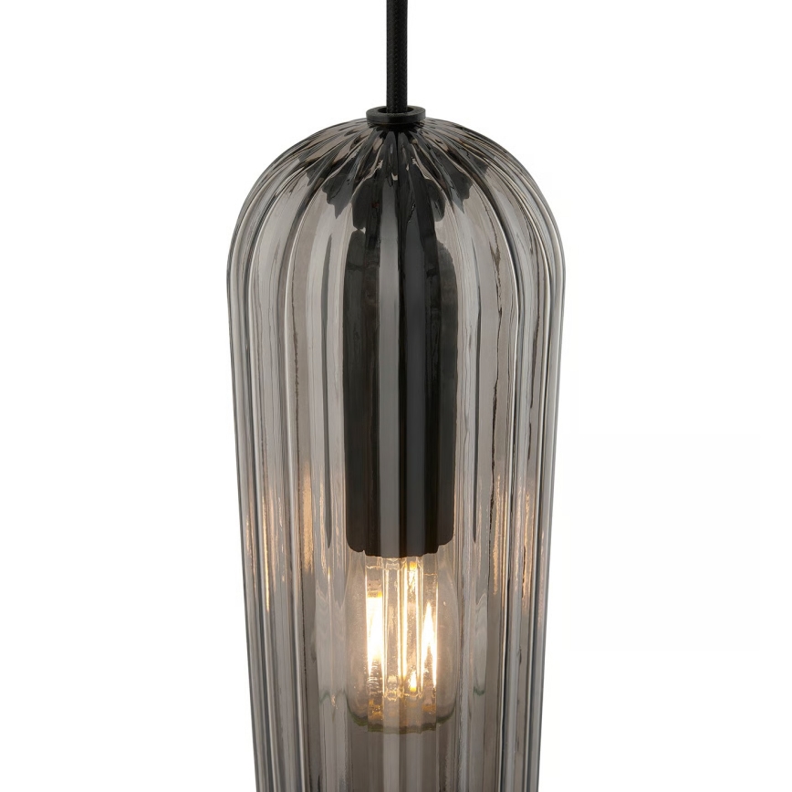 Nordlux - Люстра MIELLA на тросе 1xE27/25W/230V, дымчатая