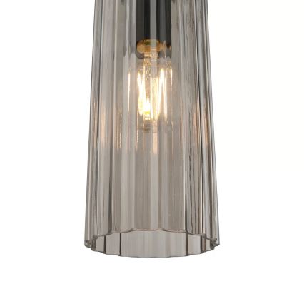 Nordlux - Люстра MIELLA на тросе 1xE27/25W/230V, дымчатая