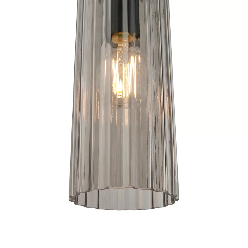 Nordlux - Люстра MIELLA на тросе 1xE27/25W/230V, дымчатая