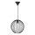 Nordlux - Люстра на тросе BERONI 1xE27/60W/230V чёрная
