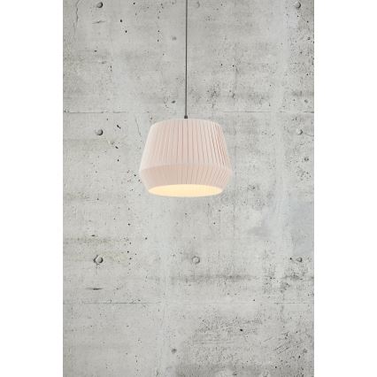 Nordlux - Люстра на тросе DICTE 1xE27/60W/230V, диаметр 40 см, бежевого цвета