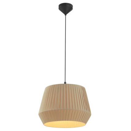Nordlux - Люстра на тросе DICTE 1xE27/60W/230V, диаметр 40 см, бежевого цвета